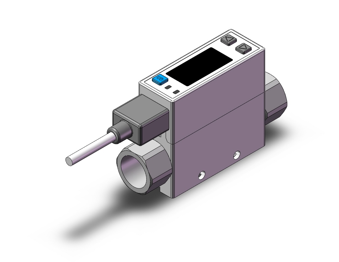 SMC PFMB7201-02-FW 2-color digital flow switch for air, DIGITAL FLOW SWITCH