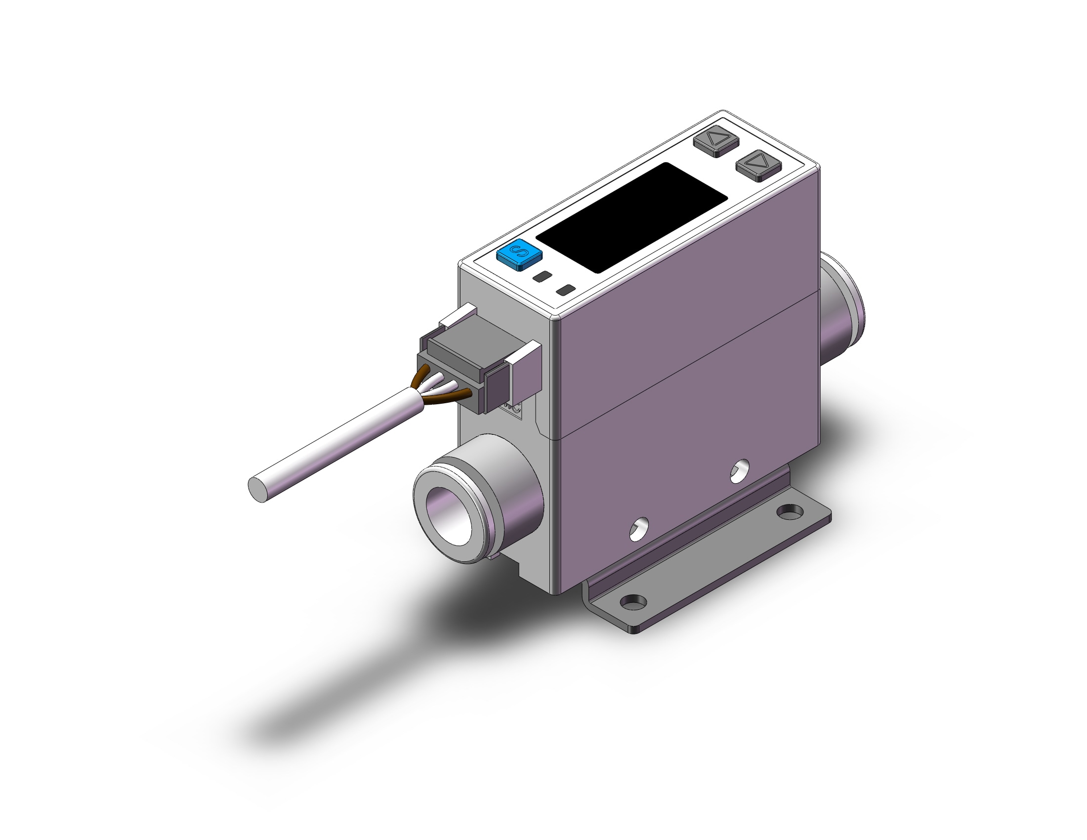 SMC PFMB7201-C8-A-MR 2-color digital flow switch for air, DIGITAL FLOW SWITCH