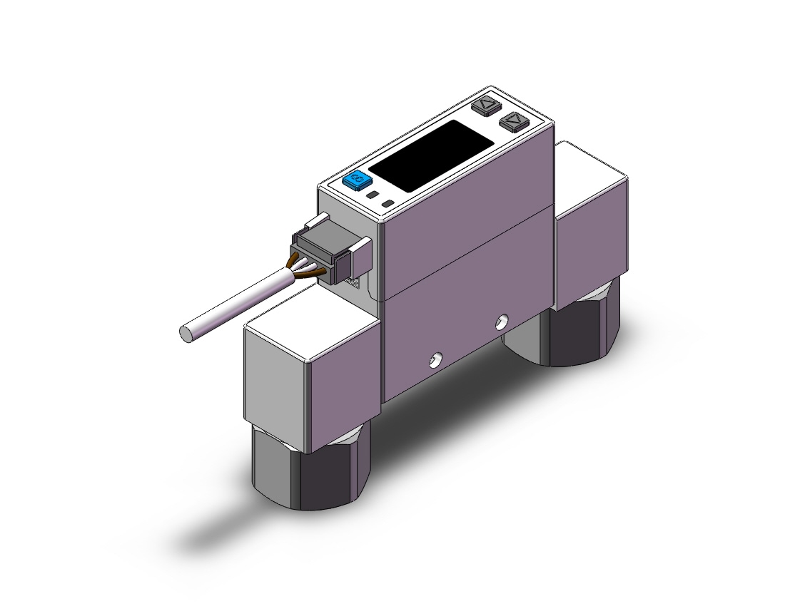 SMC PFMB7201-F02L-B 2-color digital flow switch for air, DIGITAL FLOW SWITCH