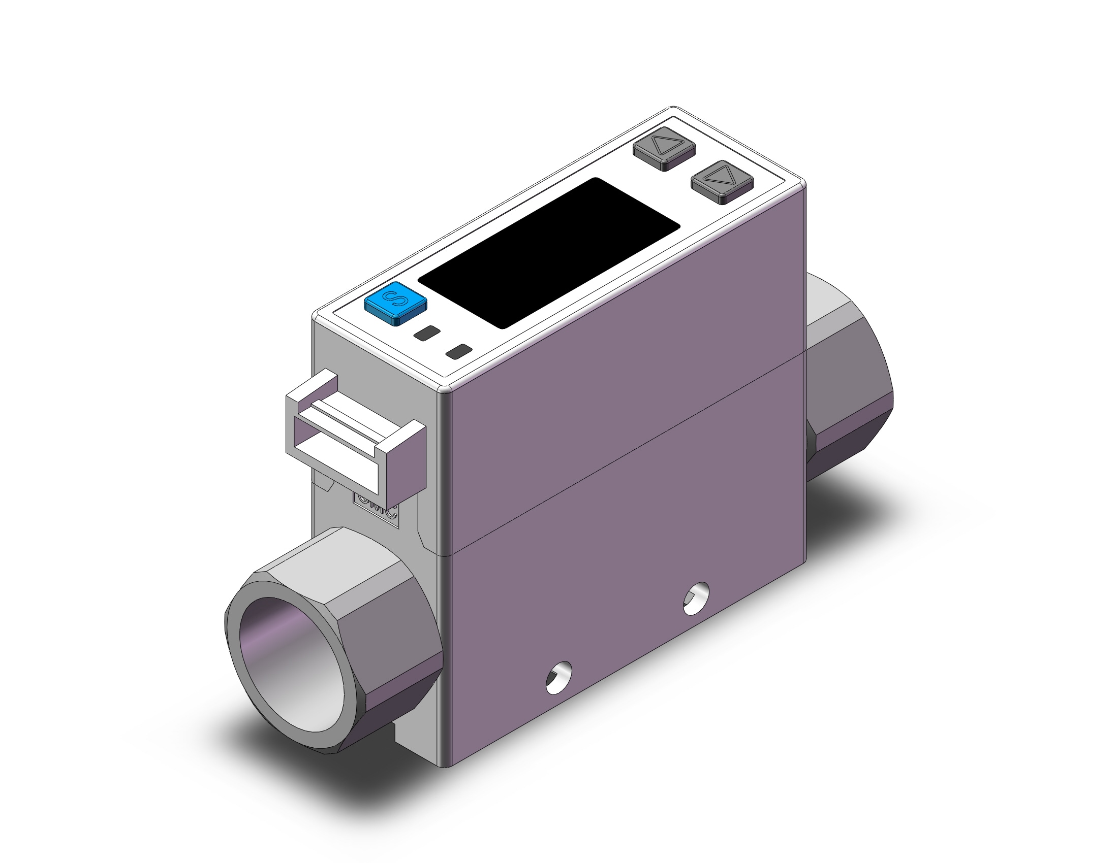 SMC PFMB7201-N02-AN-MA 2-color digital flow switch for air, DIGITAL FLOW SWITCH