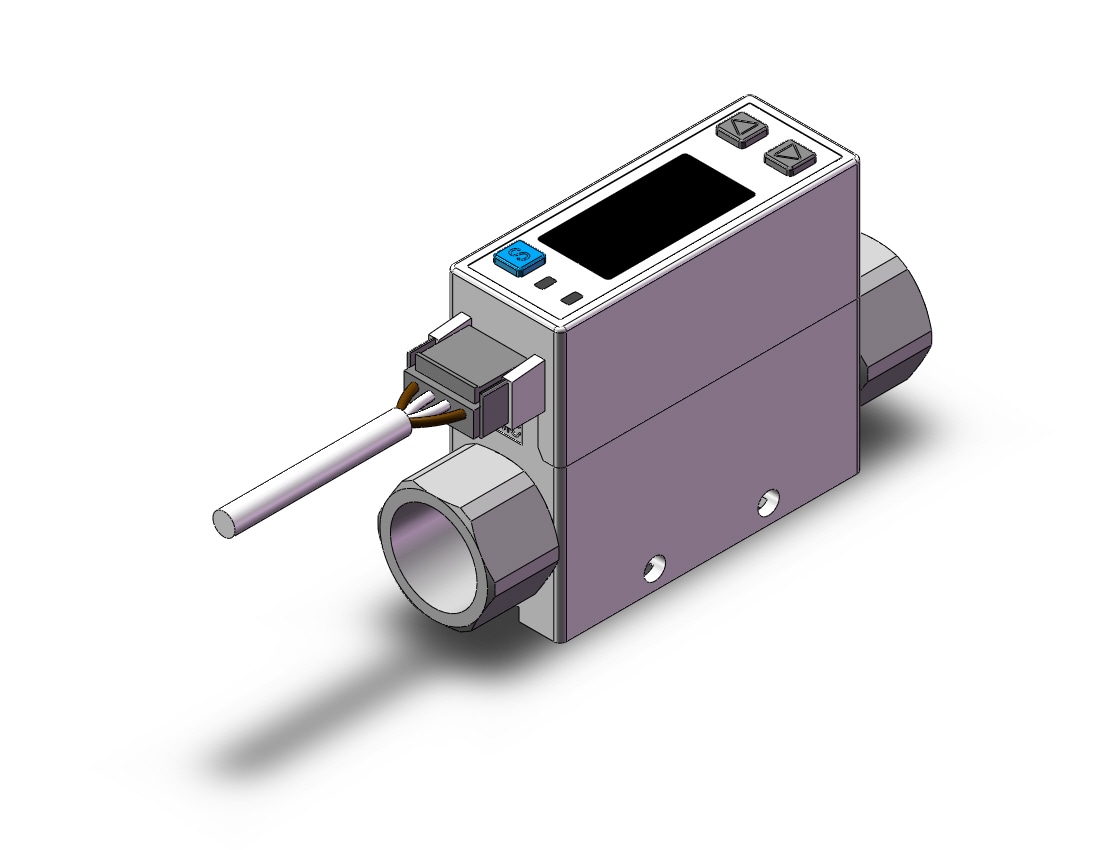 SMC PFMB7201-N02-C-A 2-color digital flow switch for air, DIGITAL FLOW SWITCH