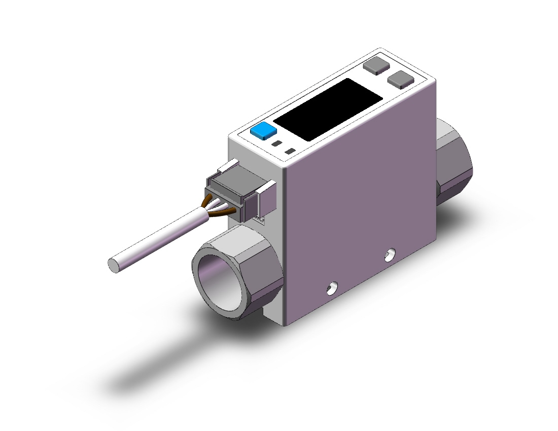 SMC PFMB7201-N02-E-A 2-color digital flow switch for air, DIGITAL FLOW SWITCH