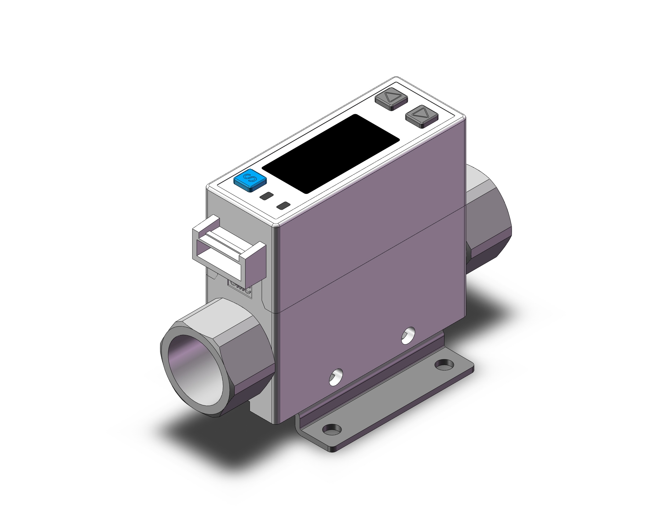 SMC PFMB7201-N02-EN-RA 2-color digital flow switch for air, DIGITAL FLOW SWITCH