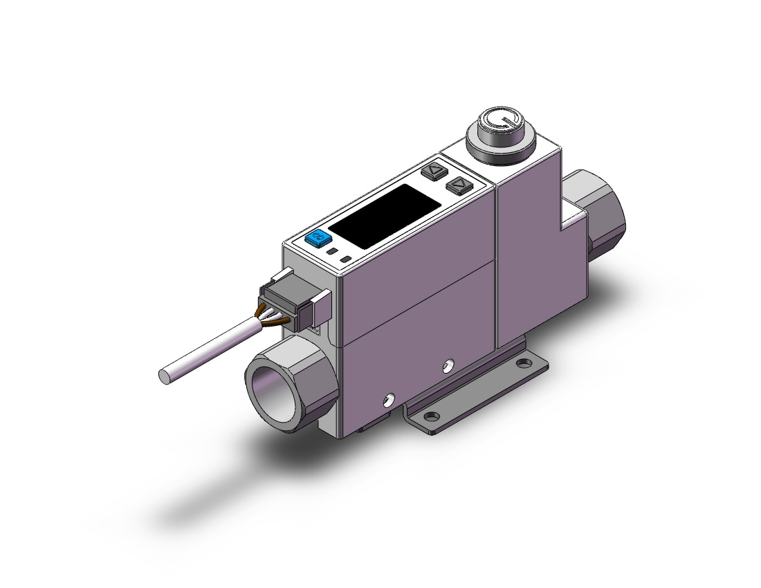 SMC PFMB7201S-02-B-MS 2-color digital flow switch for air, DIGITAL FLOW SWITCH