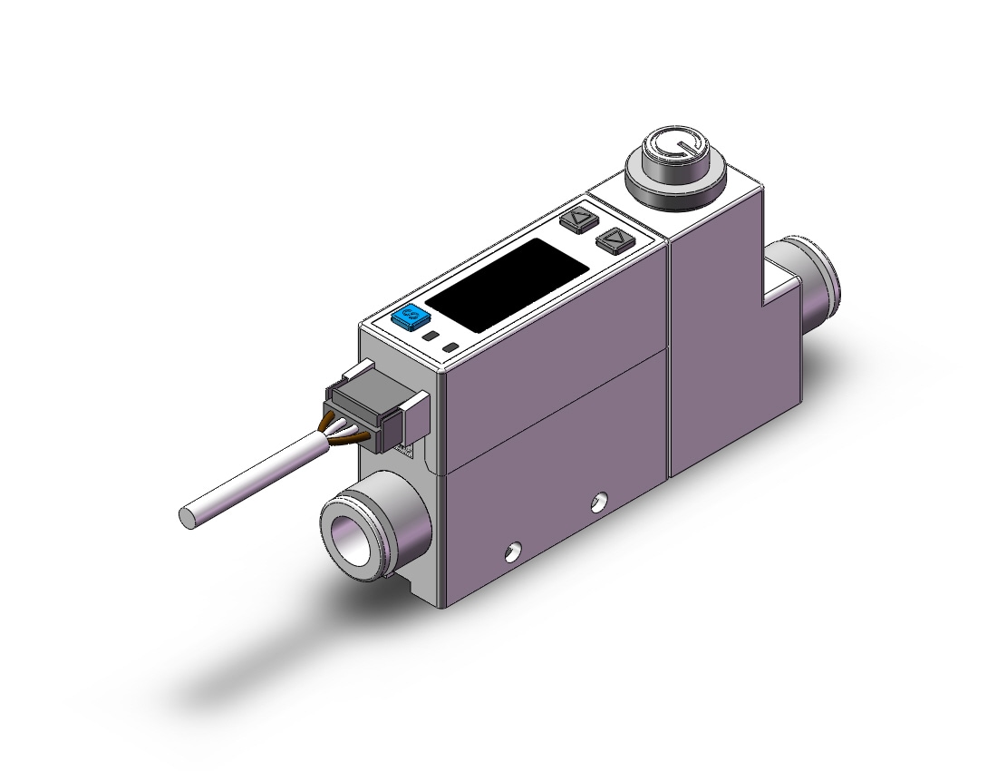 SMC PFMB7201S-C8-A-M 2-color digital flow switch for air, DIGITAL FLOW SWITCH