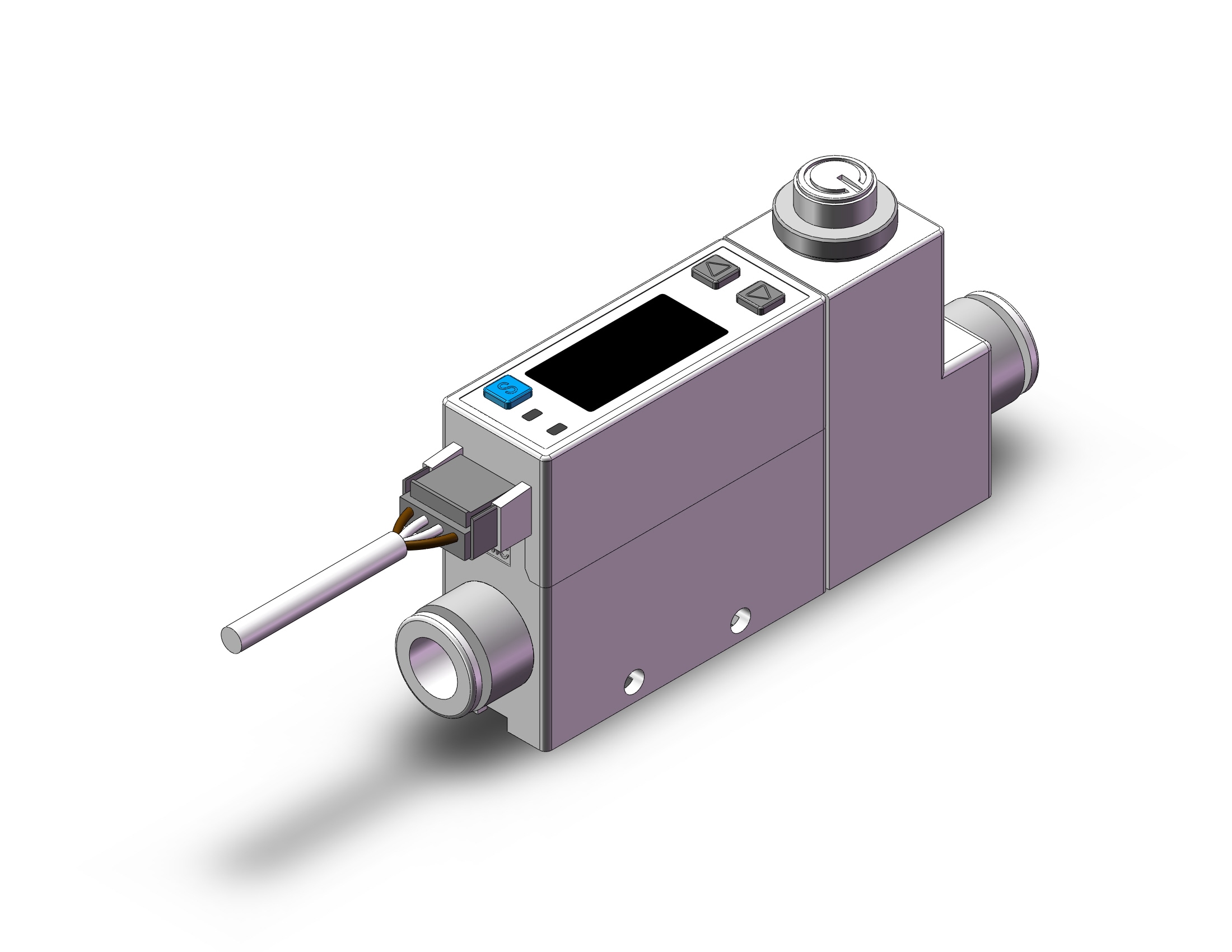 SMC PFMB7201S-C8-D 2-color digital flow switch for air, DIGITAL FLOW SWITCH