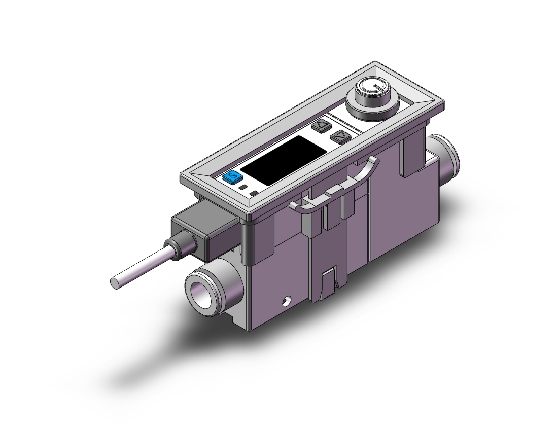 SMC PFMB7201S-C8-EW-V 2-color digital flow switch for air, DIGITAL FLOW SWITCH