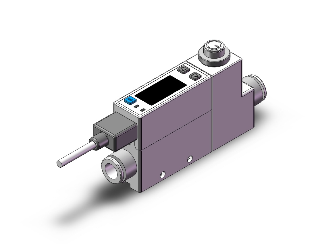 SMC PFMB7201S-C8-EW 2-color digital flow switch for air, DIGITAL FLOW SWITCH