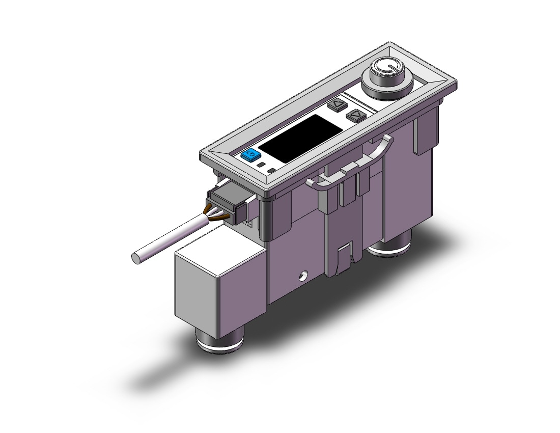 SMC PFMB7201S-C8L-A-MV 2-color digital flow switch for air, DIGITAL FLOW SWITCH