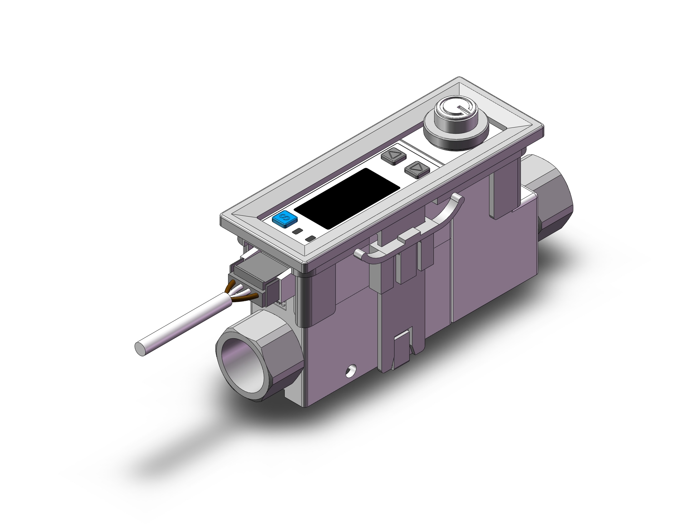 SMC PFMB7201S-N02-B-V 2-color digital flow switch for air, DIGITAL FLOW SWITCH