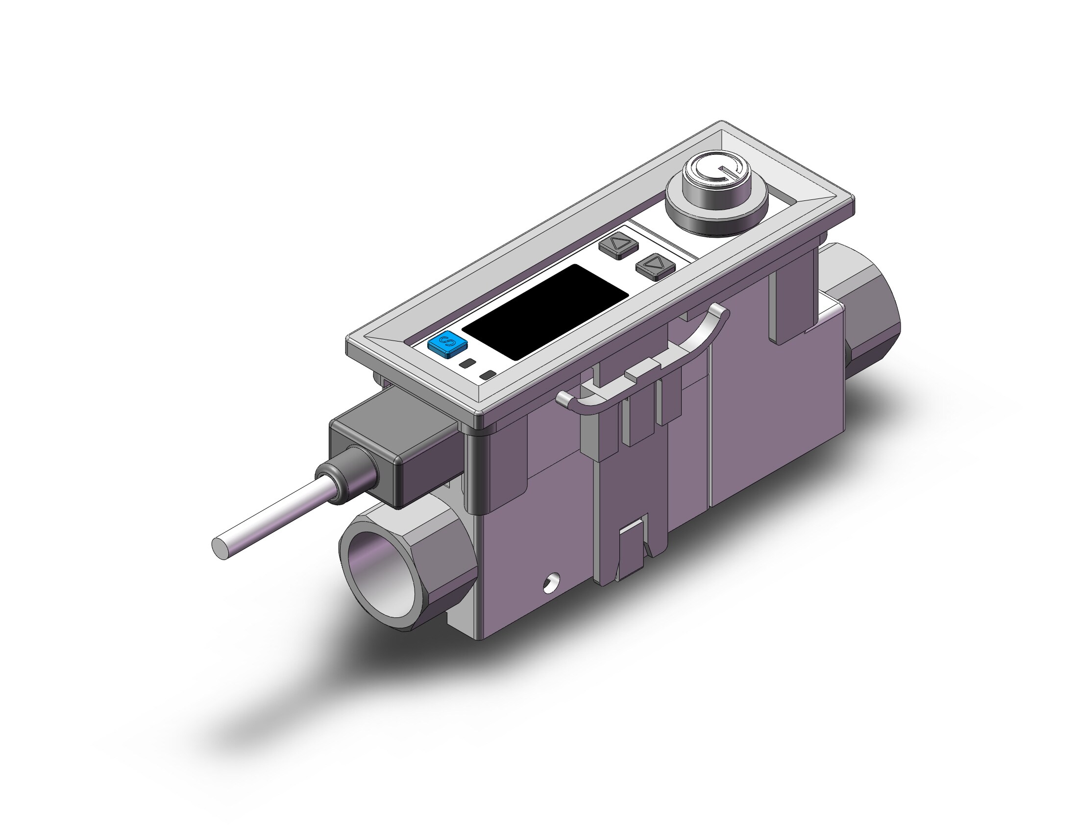 SMC PFMB7201S-N02-CW-MV digital flow switch for air, IFW/PFW FLOW SWITCH