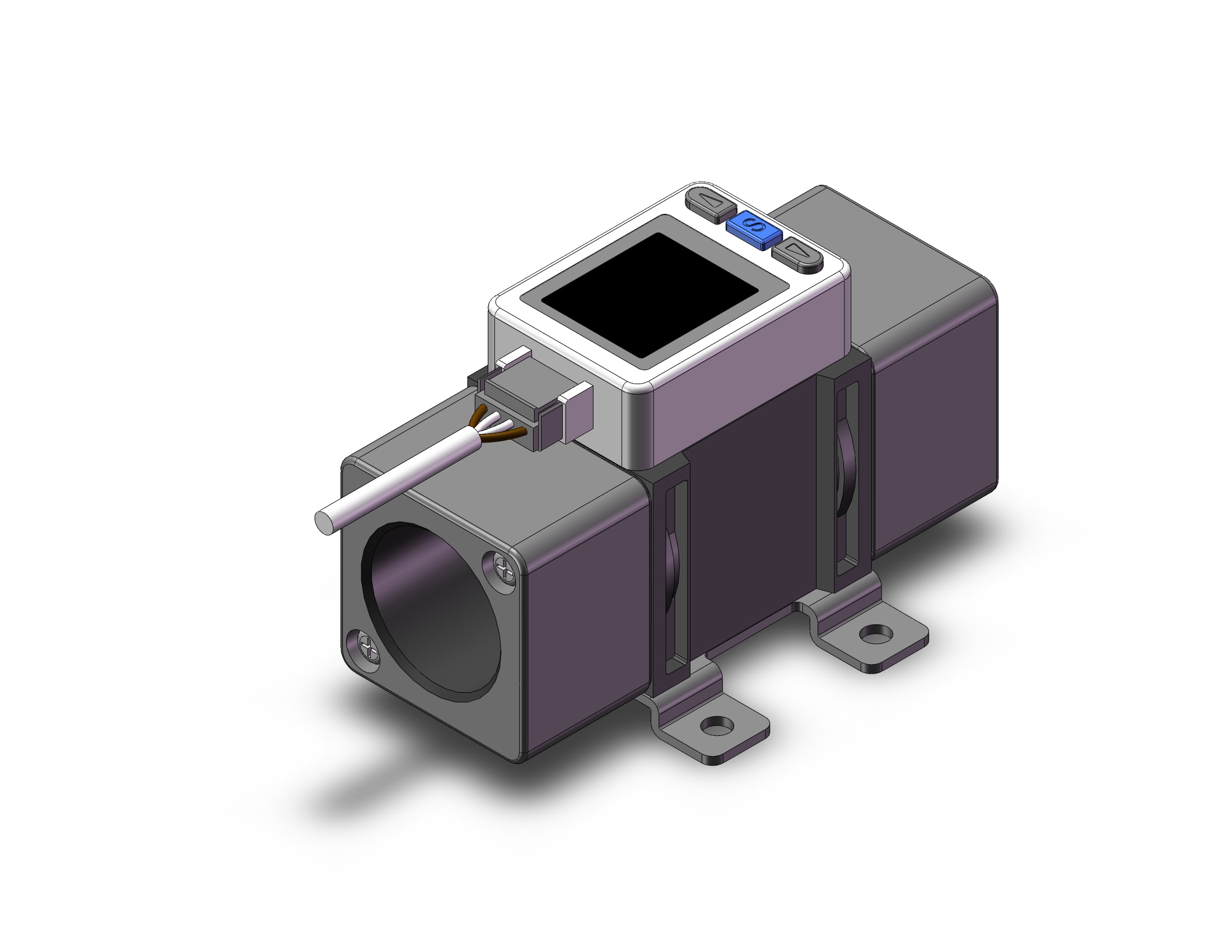 SMC PFMB7202-F06-B-RA 2-color digital flow switch for air, DIGITAL FLOW SWITCH