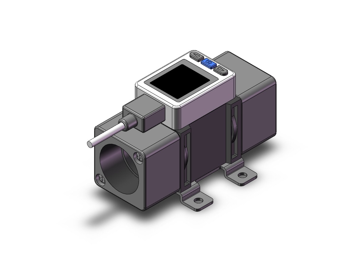 SMC PFMB7202-N06-AW-R 2-color digital flow switch for air, DIGITAL FLOW SWITCH