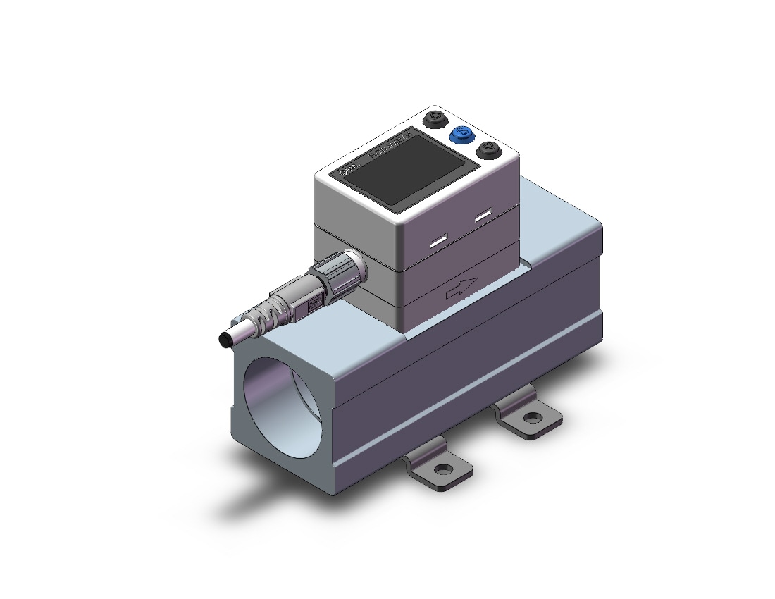 SMC PFMC7202-F06-B-MR 2-color digital flow switch for air, DIGITAL FLOW SWITCH