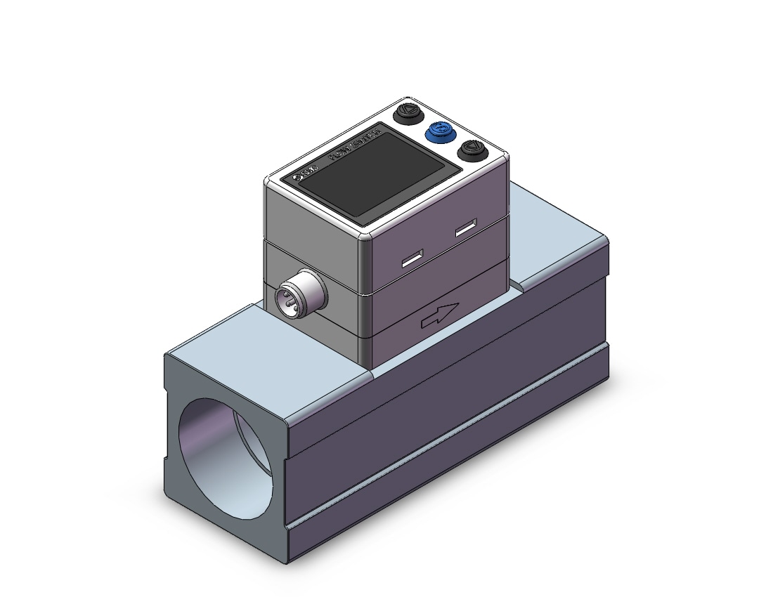 SMC PFMC7202-F06-FN 2-color digital flow switch for air, DIGITAL FLOW SWITCH