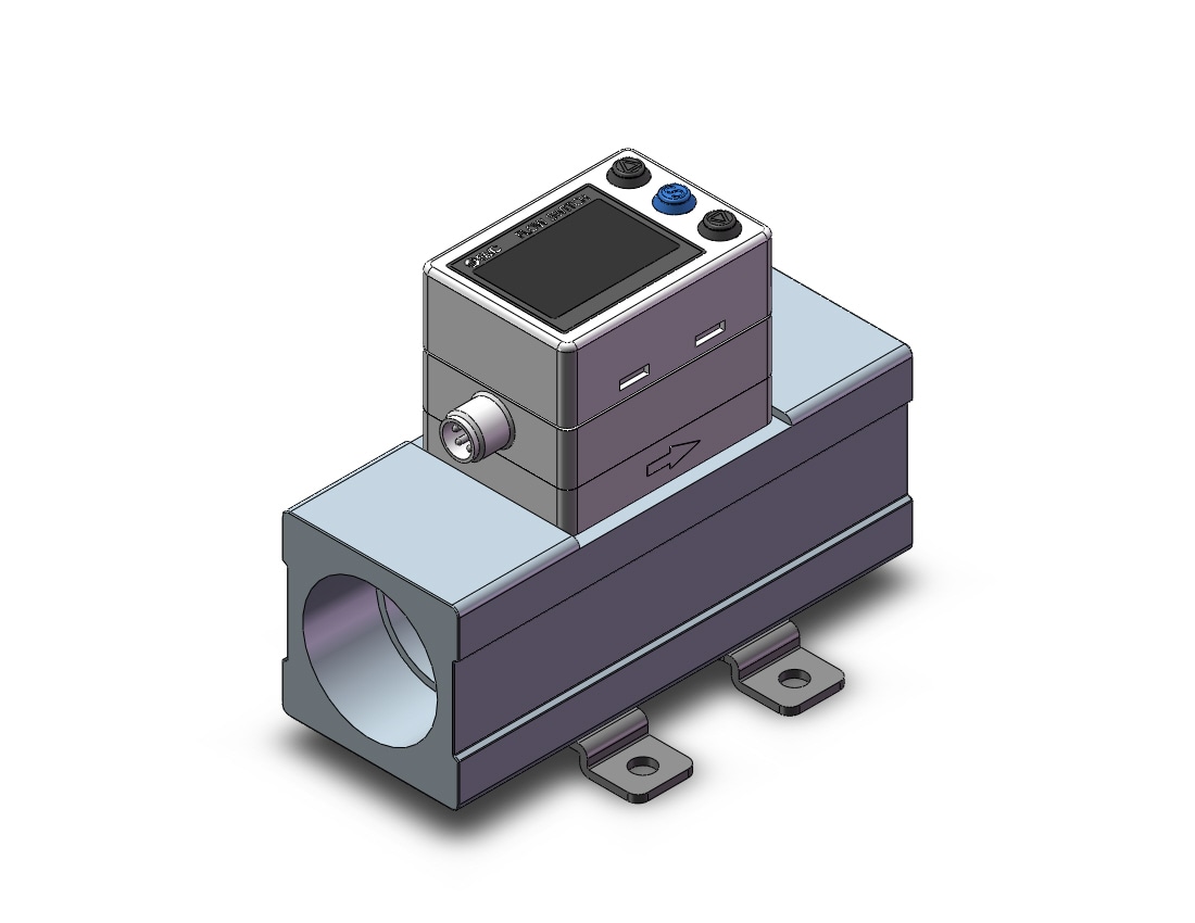 SMC PFMC7202-N06-FN-R digital flow switch for air, IFW/PFW FLOW SWITCH