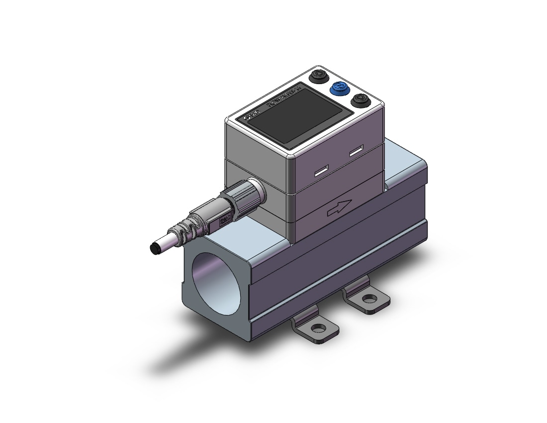 SMC PFMC7501-F04-F-R 2-color digital flow switch for air, DIGITAL FLOW SWITCH