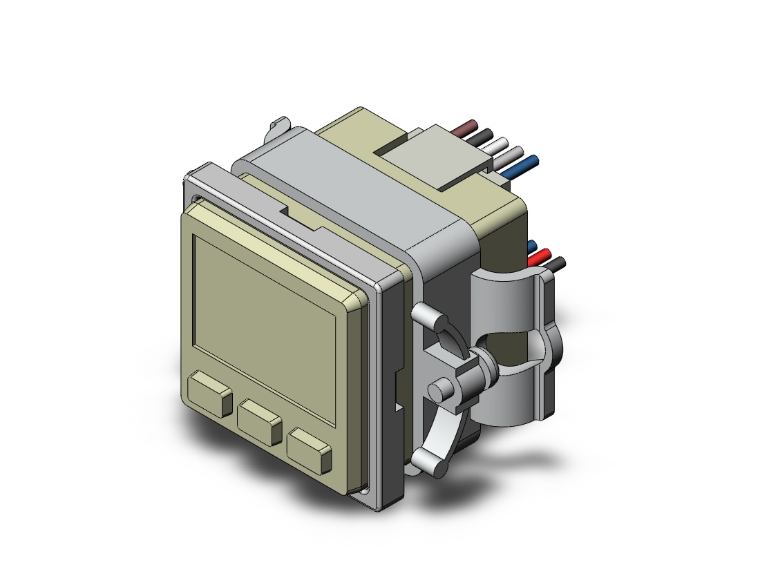 SMC PSE312-LBC pressure sensor controller, PRESSURE SWITCH, PSE100-560