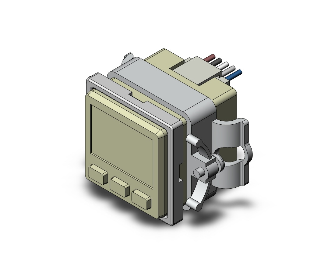 SMC PSE314-LB pressure sensor controller, PRESSURE SWITCH, PSE100-560