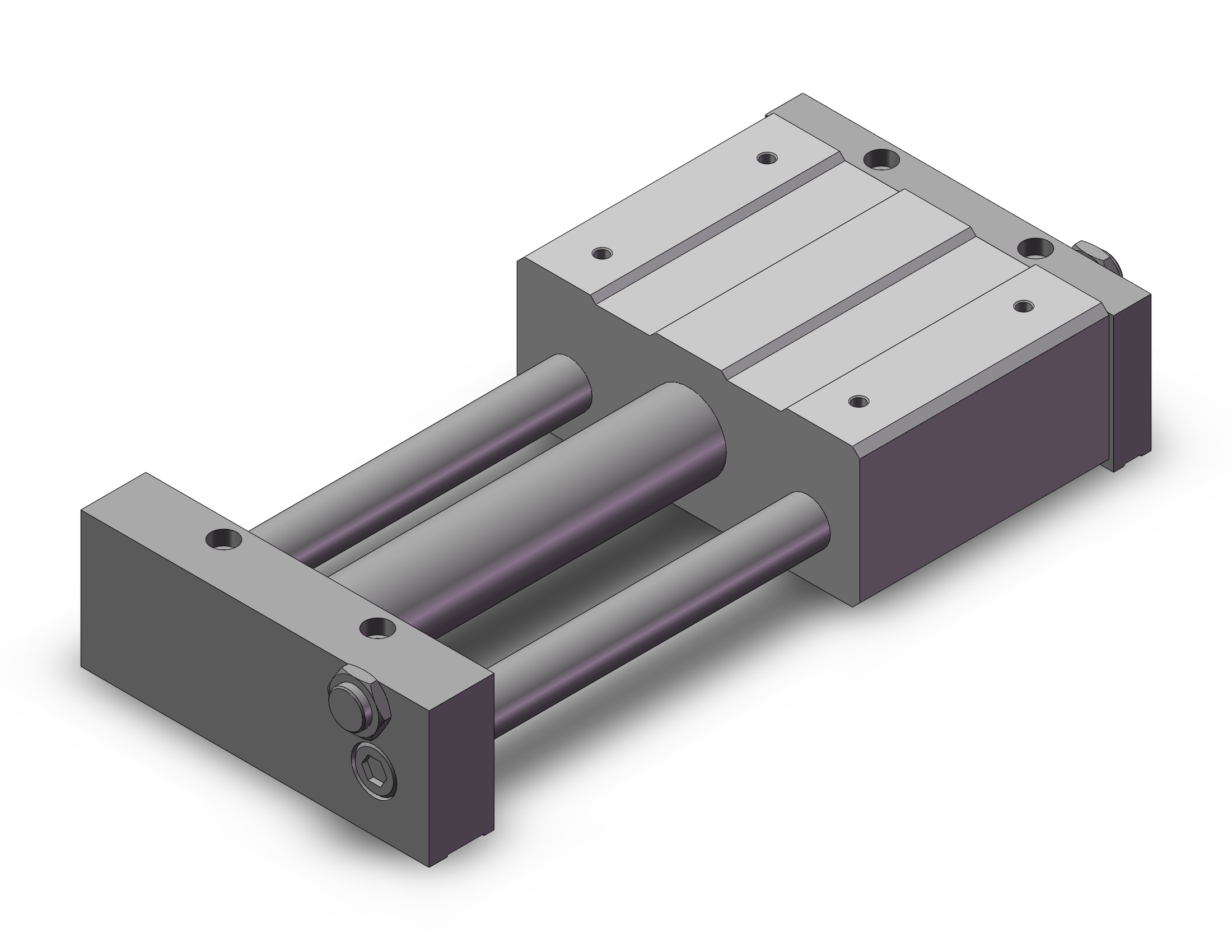 SMC REAL40TN-200 base cylinder, REA MAGNETIC COUPLED SINE CYL