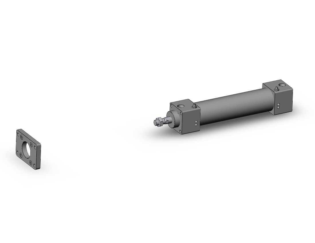 SMC RHCF80TN-250 cylinder, rhc, high power, RODLESS CYLINDER, SPECIALTY