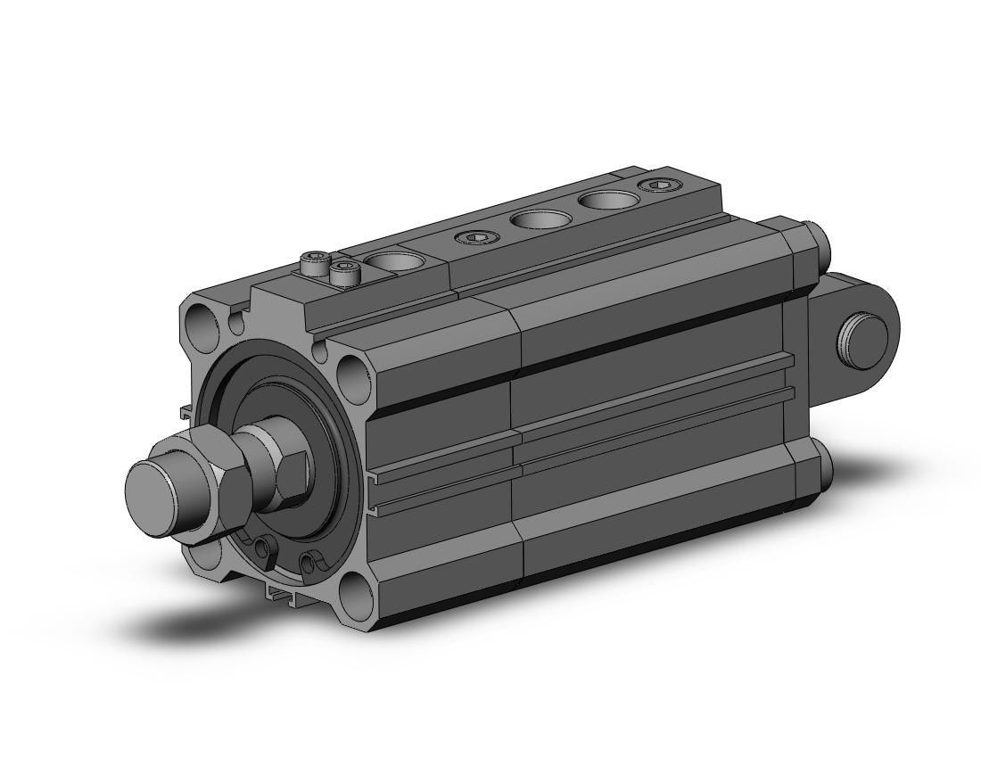 SMC RLQD40TN-20M-B 40mm rlq double acting, RLQ COMPACT LOCK CYLINDER