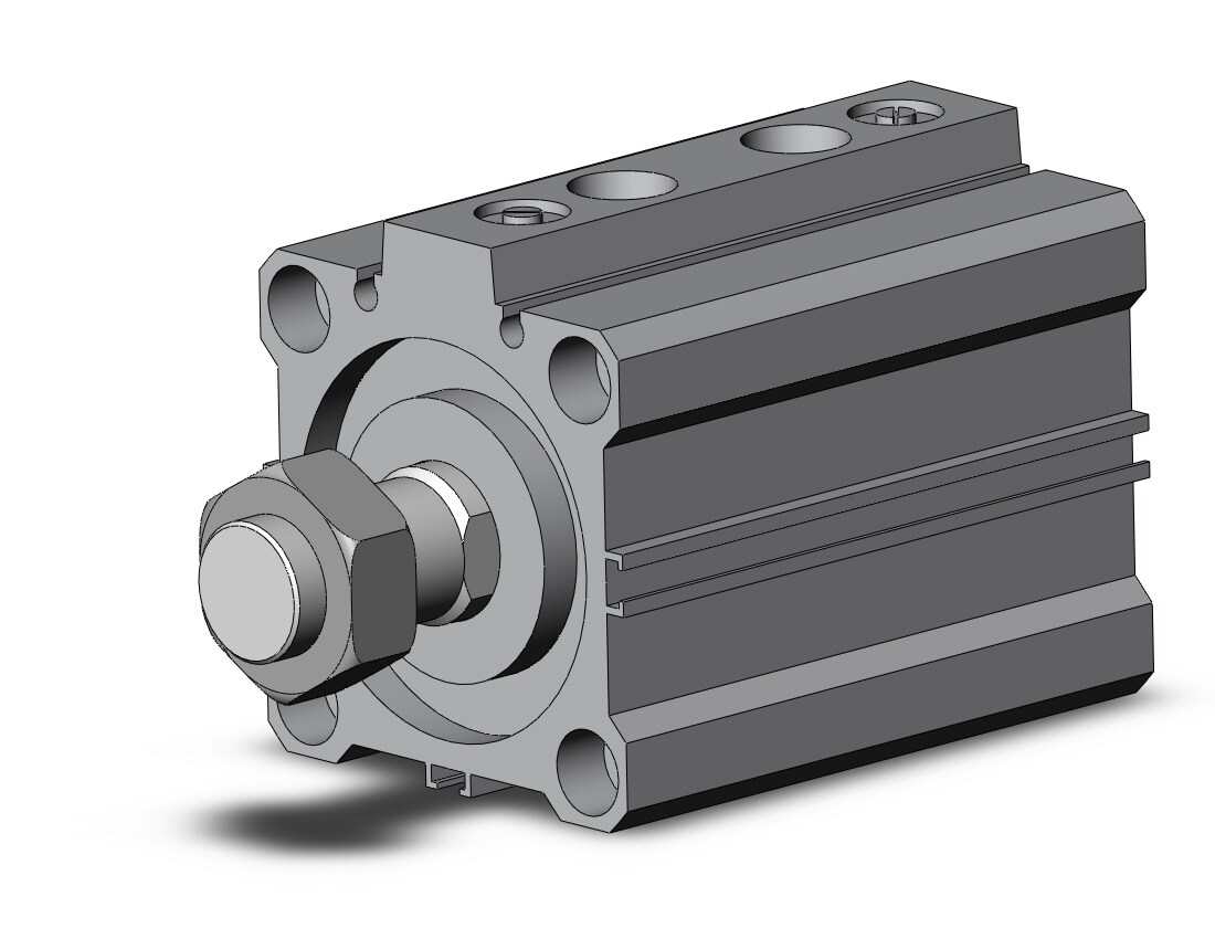 SMC RQB50-40M cyl, compact, air cushion, RQ COMPACT CYLINDER