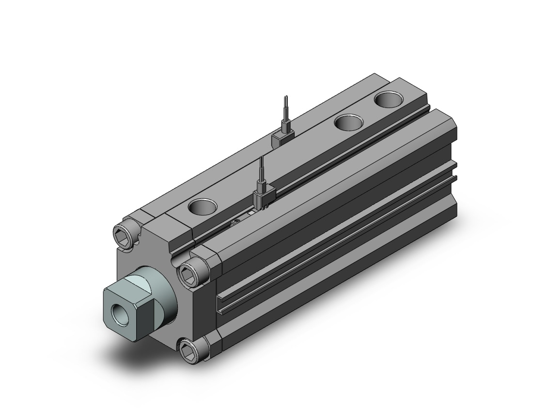 SMC RZQA32-50-30-M9BVL cyl, 3-position, RZQ 3-POSITION CYLINDER