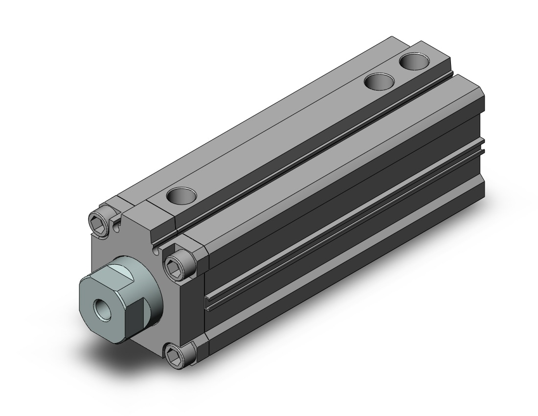 SMC RZQA50-100-40 cyl, 3-position, RZQ 3-POSITION CYLINDER