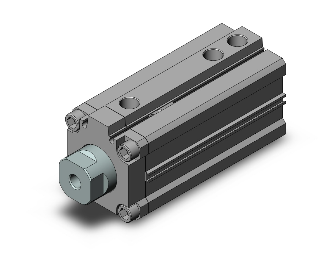 SMC RZQA50-50-20-M9PM cylinder, 3-position, 3-POSITION CYLINDER