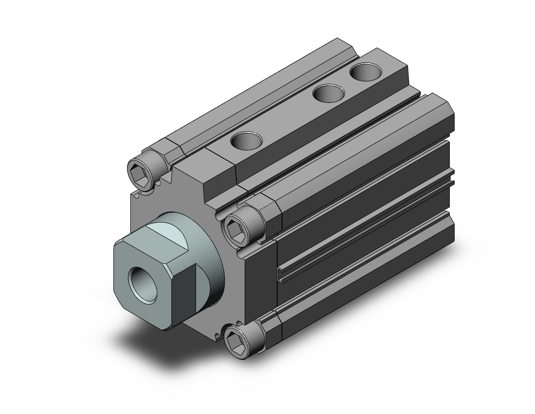 SMC RZQA63-25-20 cylinder, 3-position, 3-POSITION CYLINDER