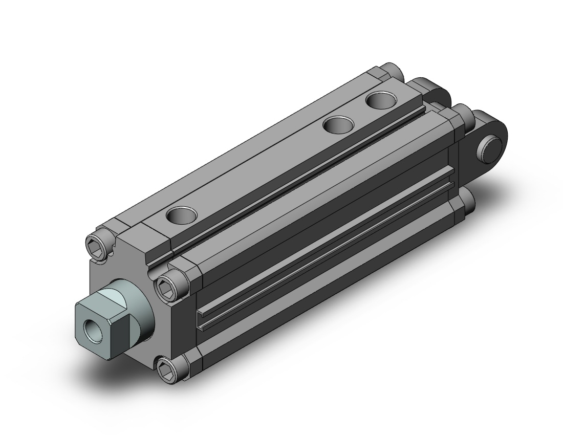 SMC RZQD32TF-50-40 cyl, 3-position, sw capable, RZQ 3-POSITION CYLINDER