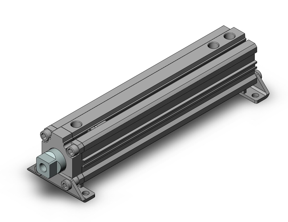 SMC RZQL32-150-70-M9BL3 cylinder, 3-position, 3-POSITION CYLINDER