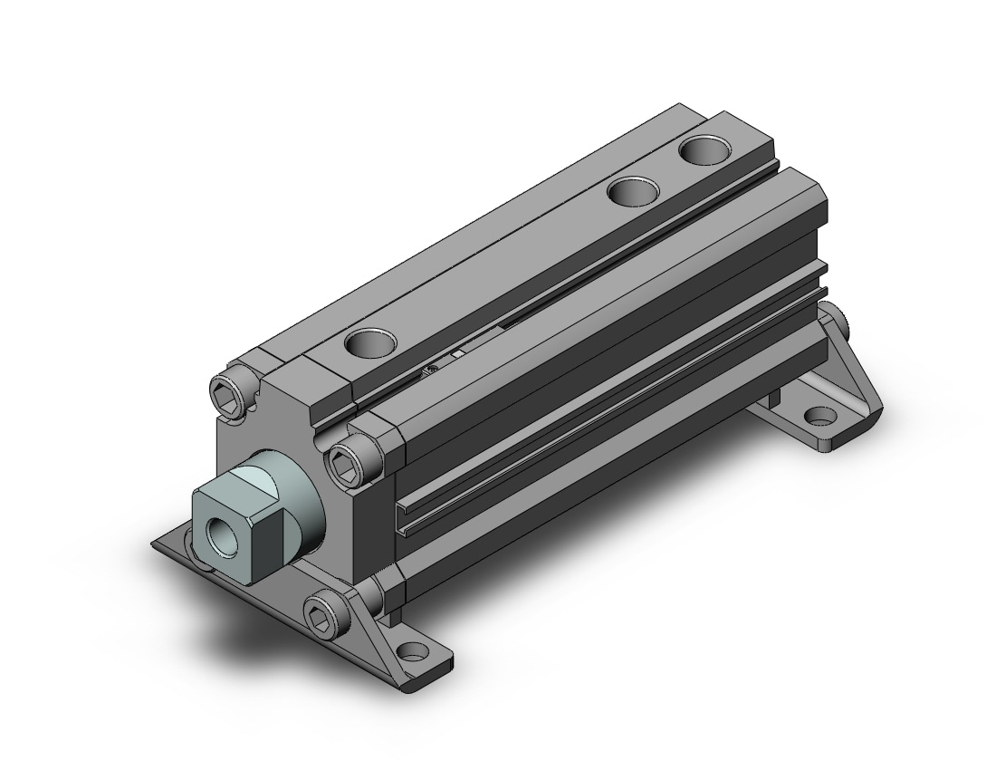 SMC RZQL32TN-50-20-M9BMDPC cylinder, 3-position, 3-POSITION CYLINDER