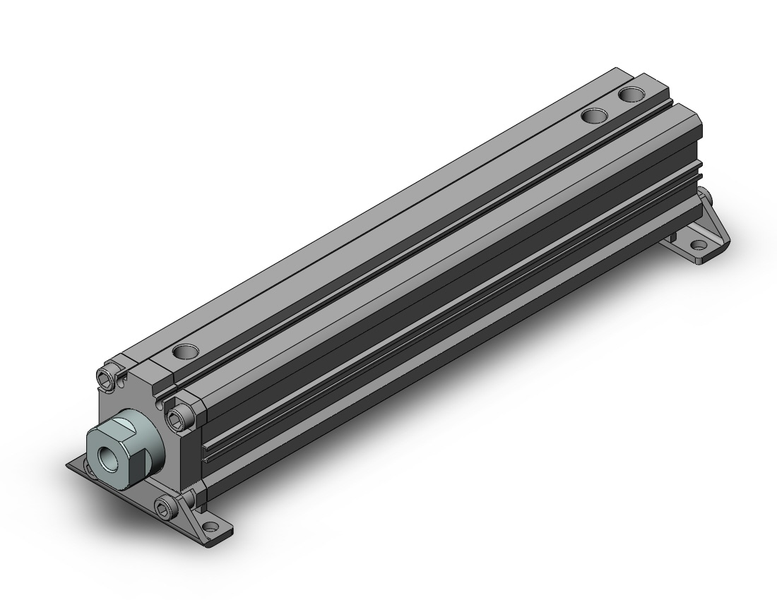 SMC RZQL40TN-200-100 cyl, 3-position, RZQ 3-POSITION CYLINDER