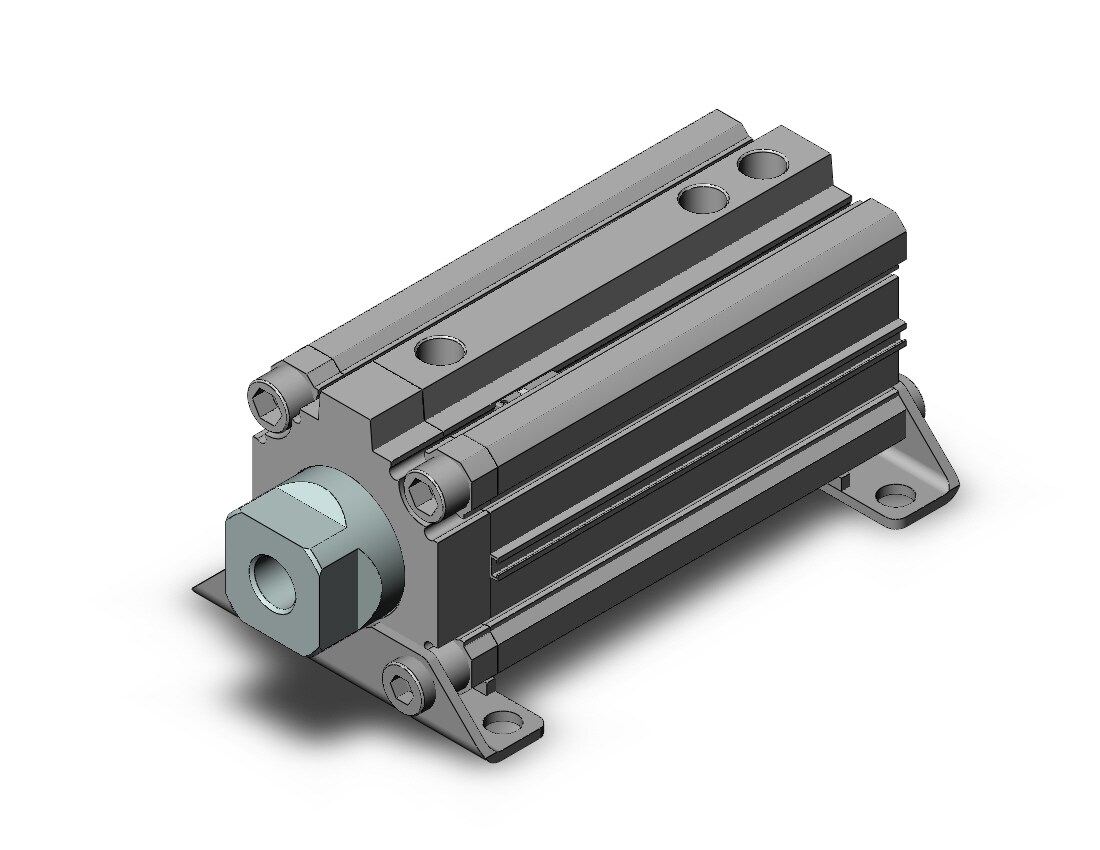 SMC RZQL63TN-75-70-M9PZ cylinder, 3-position, 3-POSITION CYLINDER