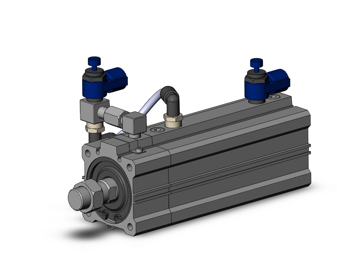 SMC RDLQA50-100M-BL 50mm rlq dbl acting, auto-sw, RLQ COMPACT LOCK CYLINDER