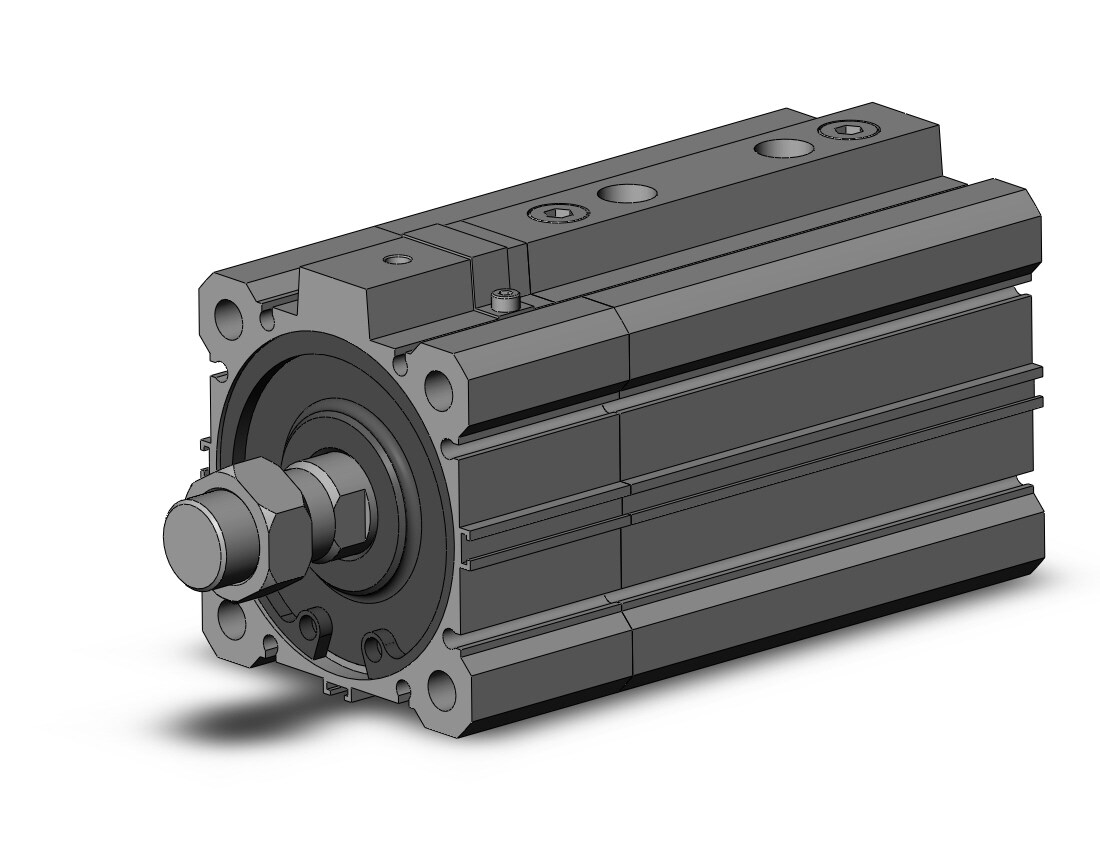 SMC RDLQA63TF-50M-F compact cylinder, COMPACT CYLINDER W/LOCK