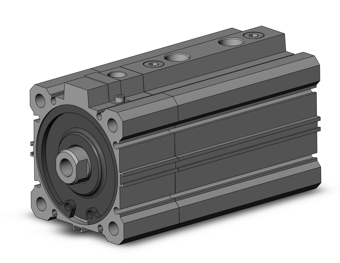 SMC RDLQA63TN-50-B cyl, compact w/lock, sw cap, RLQ COMPACT LOCK CYLINDER