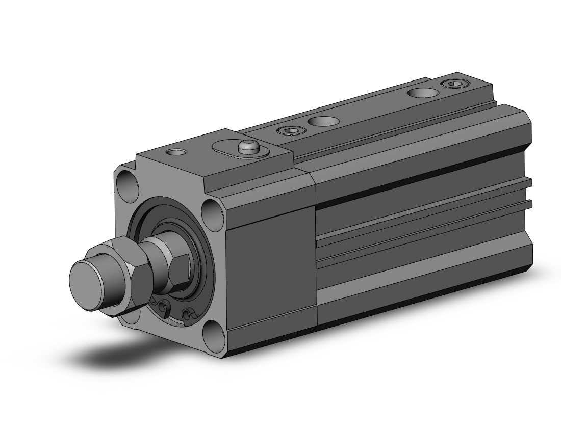 SMC RDLQB32TF-40M-F cyl, compact w/lock, sw cap, RLQ COMPACT LOCK CYLINDER