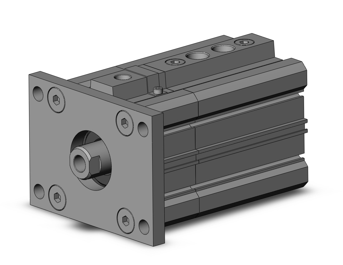 SMC RDLQF63-30-F-M9PSAPC cyl, compact w/lock, sw cap, RLQ COMPACT LOCK CYLINDER