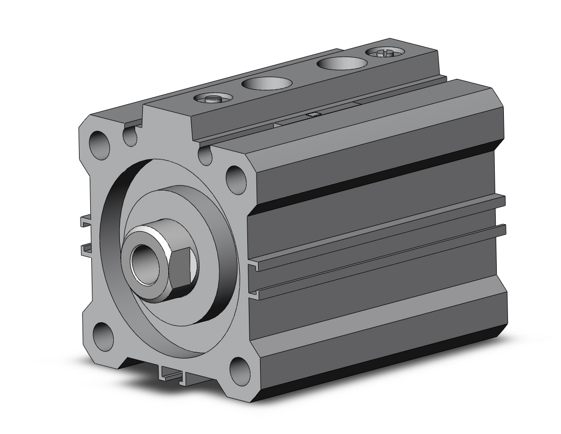 SMC RDQA40-25-M9P cyl, compact, air cush, sw cap, RQ COMPACT CYLINDER