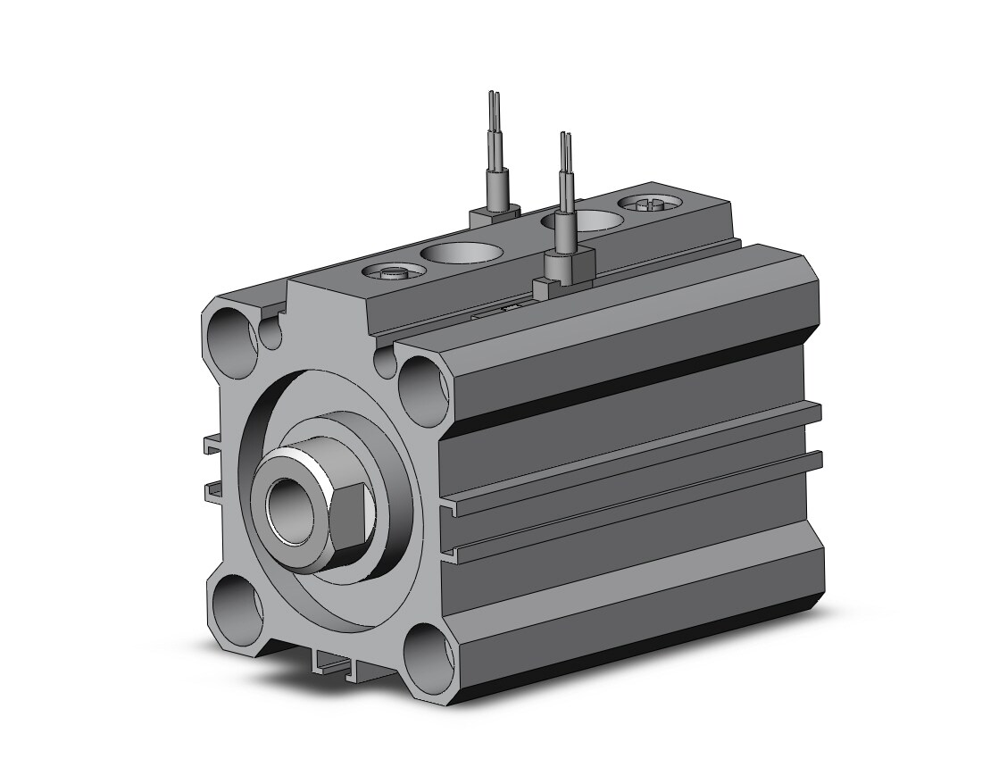 SMC RDQB32TN-25-A96VL 32mm rq dbl-act auto-sw, RQ COMPACT CYLINDER