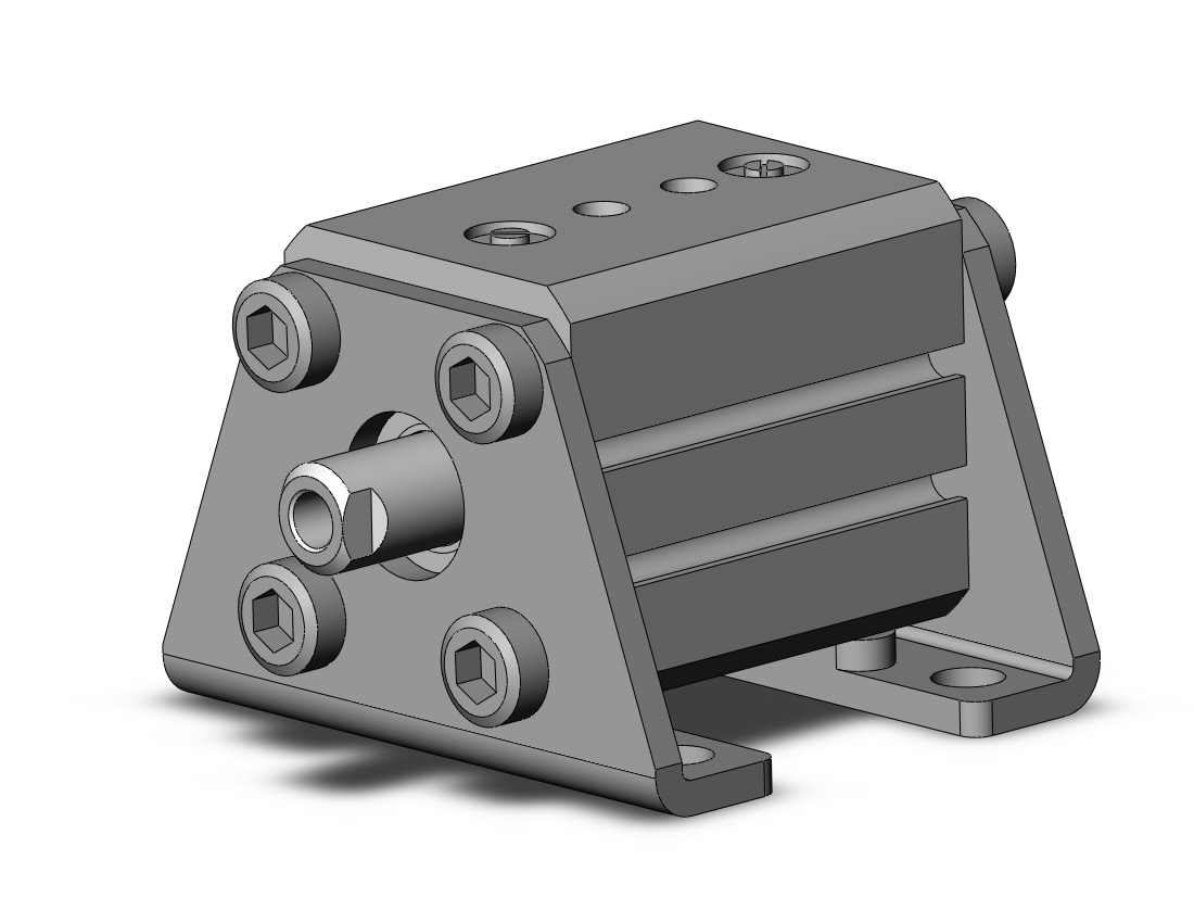 SMC RDQL20-15 cyl, compact, air cush, sw cap, RQ COMPACT CYLINDER