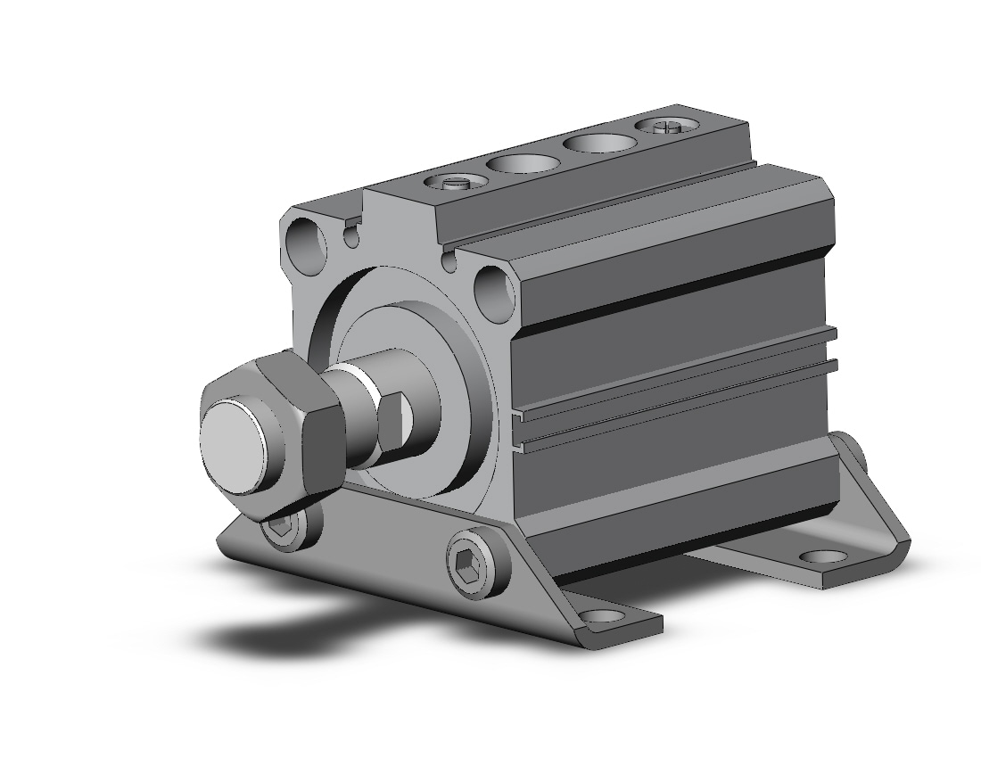 SMC RDQL50-30M cyl, compact, air cushion, RQ COMPACT CYLINDER