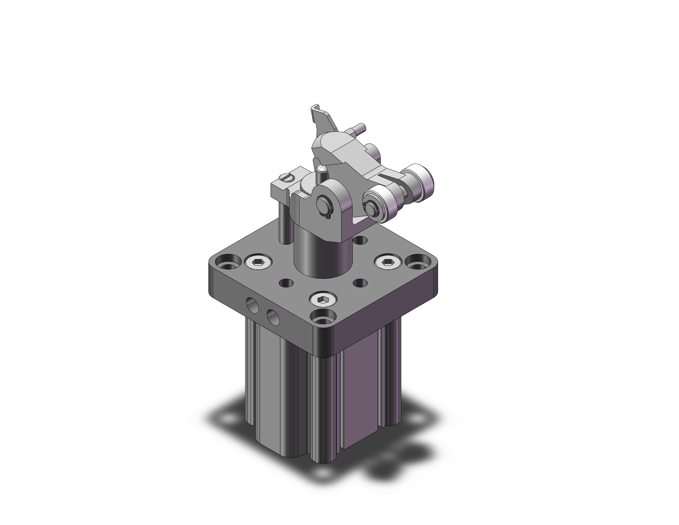 SMC RS2H50A-30BM-DR cyl, stopper, heavy duty, RSH STOPPER CYLINDER