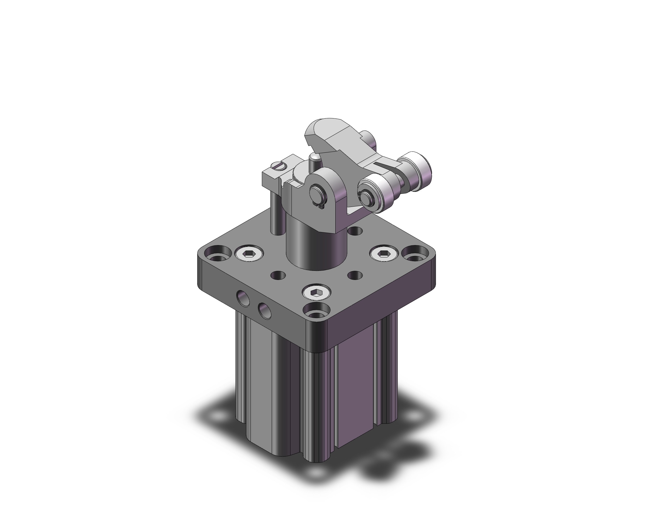 SMC RS2H50TF-30BM-R cyl, stopper, heavy duty, RSH STOPPER CYLINDER