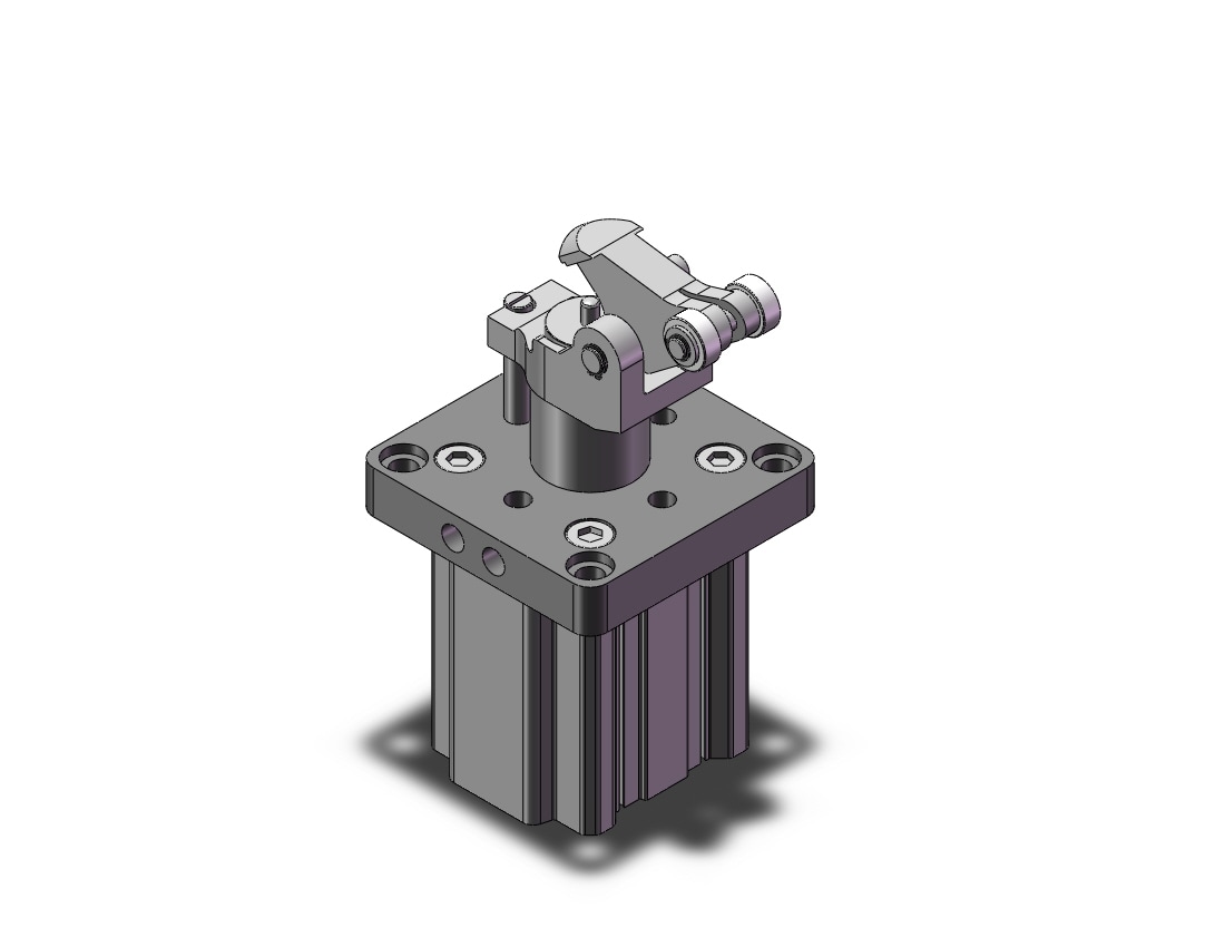 SMC RS2H80-40TM-R cyl, stopper, heavy duty, STOPPER CYLINDER