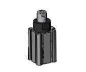 SMC RSDQA32-20DFZ-M9PSAPC compact stopper cylinder, rsq-z, STOPPER CYLINDER