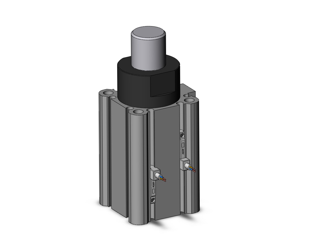 SMC RSDQA32-20DZ-A93VL compact stopper cylinder, rsq-z, STOPPER CYLINDER